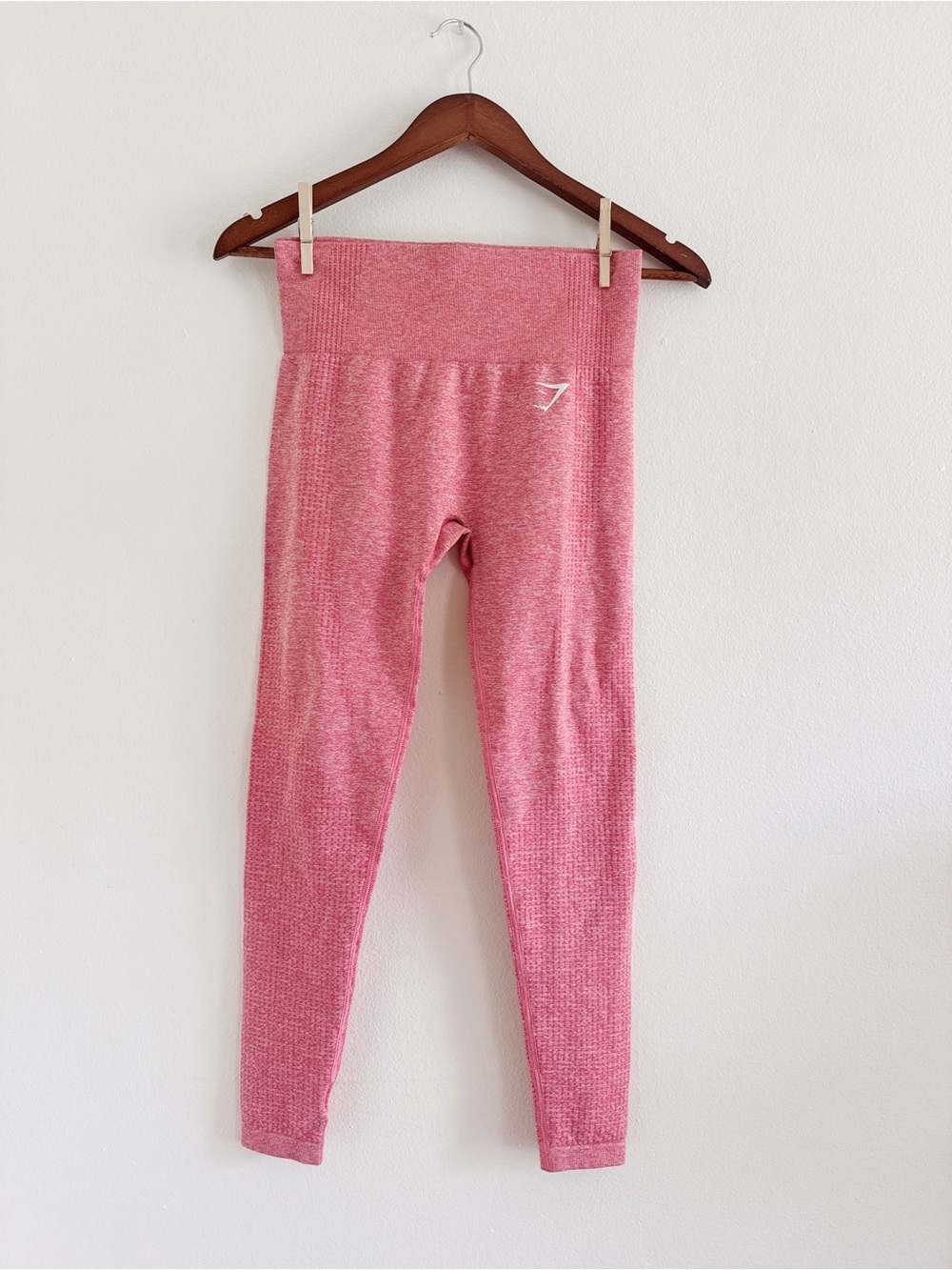 Gymshark Pink Marl Vital Leggings ~small - Picture 2 of 3